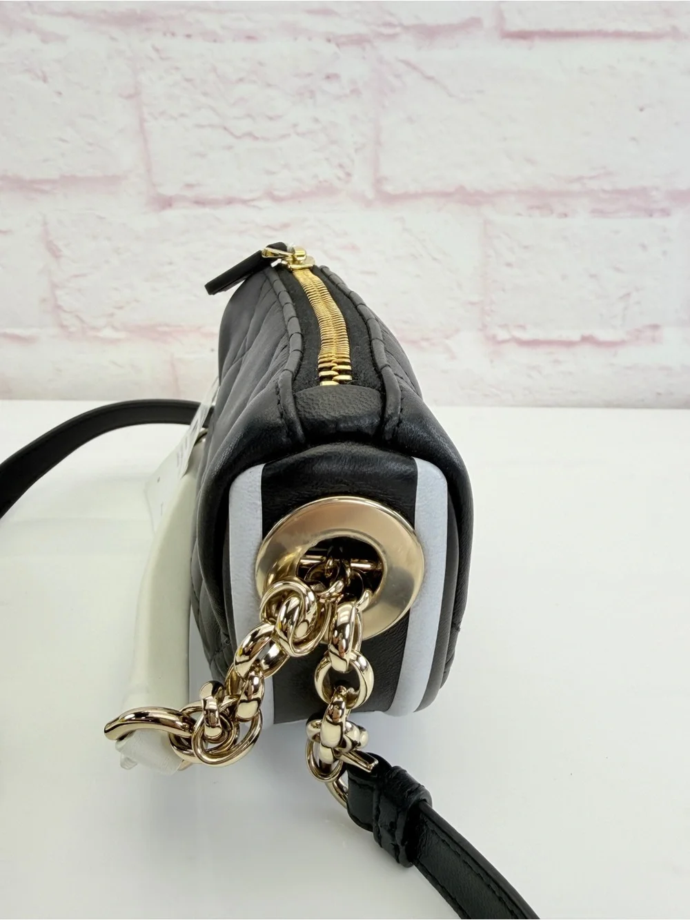 Christian Dior Lambskin Cannage Micro Dior Vibe Hobo Bag Black NWT